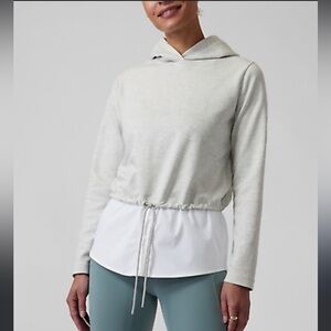 ATHLETA Gallery Hoodie Pullover Sweater
